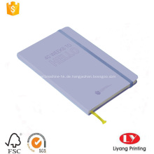 Notizbuch mit Notizblock und elastischem Band